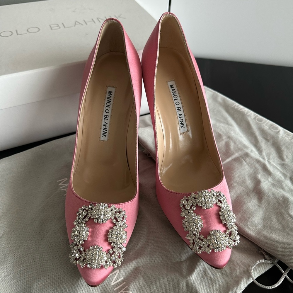 Pink Manolo Blahnik Hangisi